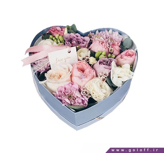 ارسال جعبه گل - جعبه گل ولنتاین ژامک - Zhamak | گل آف